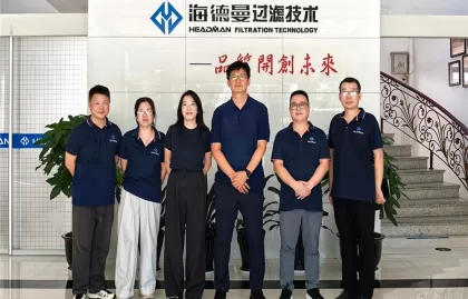 Kelompok Modern Jiangsu mengunjungi kepala mesin Engineering Filtration untuk Babak Baru dalam Kerja Sama