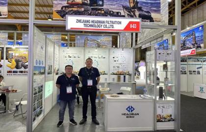 Zhejiang Headman Filtration Technology Co., Ltd. memberikan dampak luar biasa di Pameran Pertambangan Internasional Afrika Selatan.